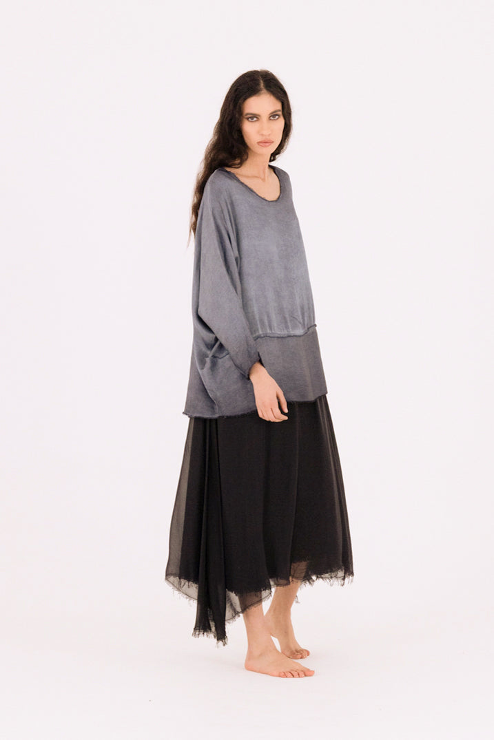 S223 Ash Grey Top