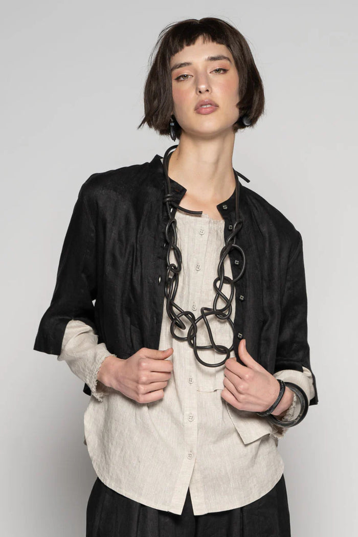 Sabi Black Short Jacket