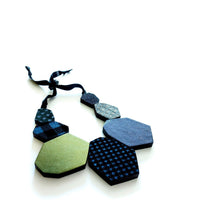 Stone 01 Collier - Blue