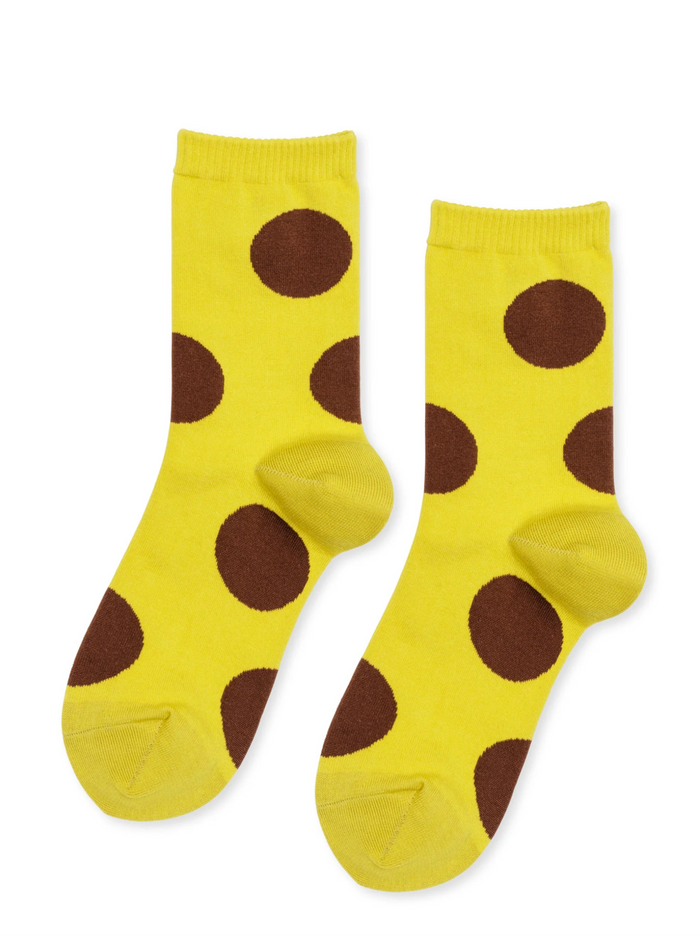 Rie Crew Sock - Maize