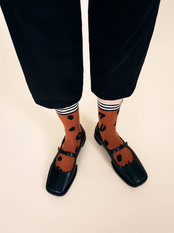 Wild Crew Sock - Cinnamon
