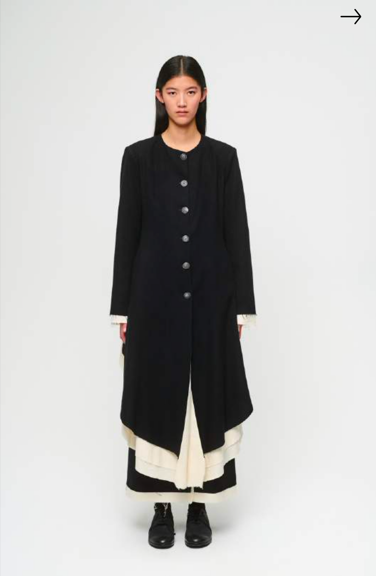 2394 Sueno Black Coat