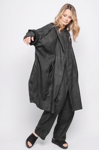Coat Baby I Am Back On Your Side- Coated Black