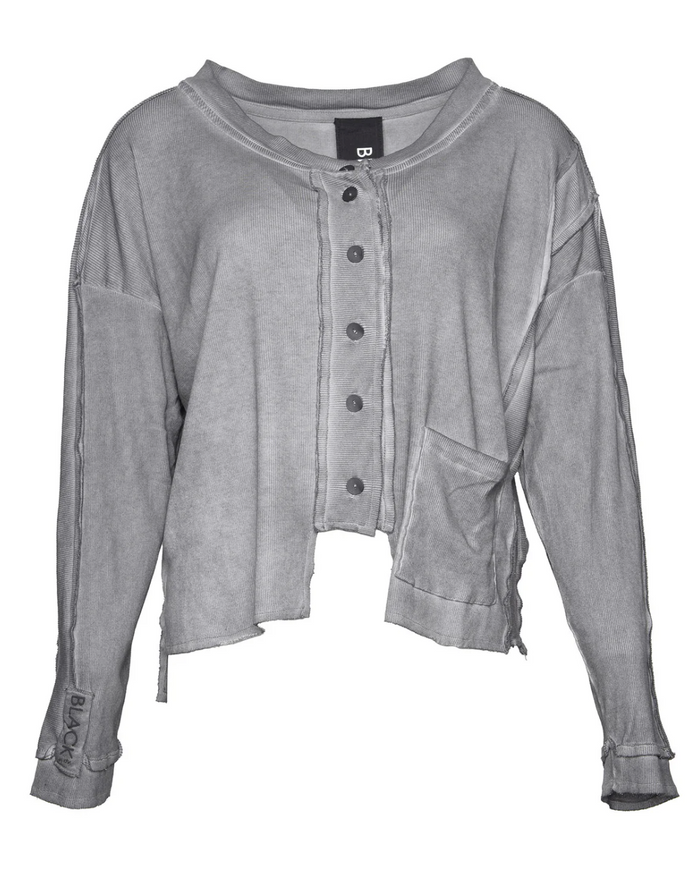 Short Cardi Our Future Is Only Seconds Away- Pebble