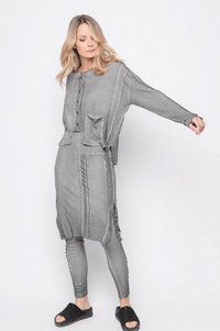 Short Cardi Our Future Is Only Seconds Away- Pebble