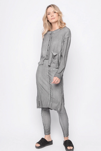 Short Cardi Our Future Is Only Seconds Away- Pebble