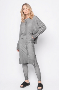 Short Cardi Our Future Is Only Seconds Away- Pebble