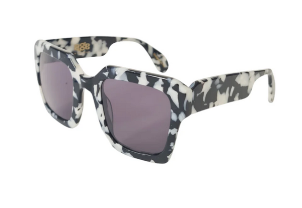 Damage Black Pearl Marble with Grey Sunglasses