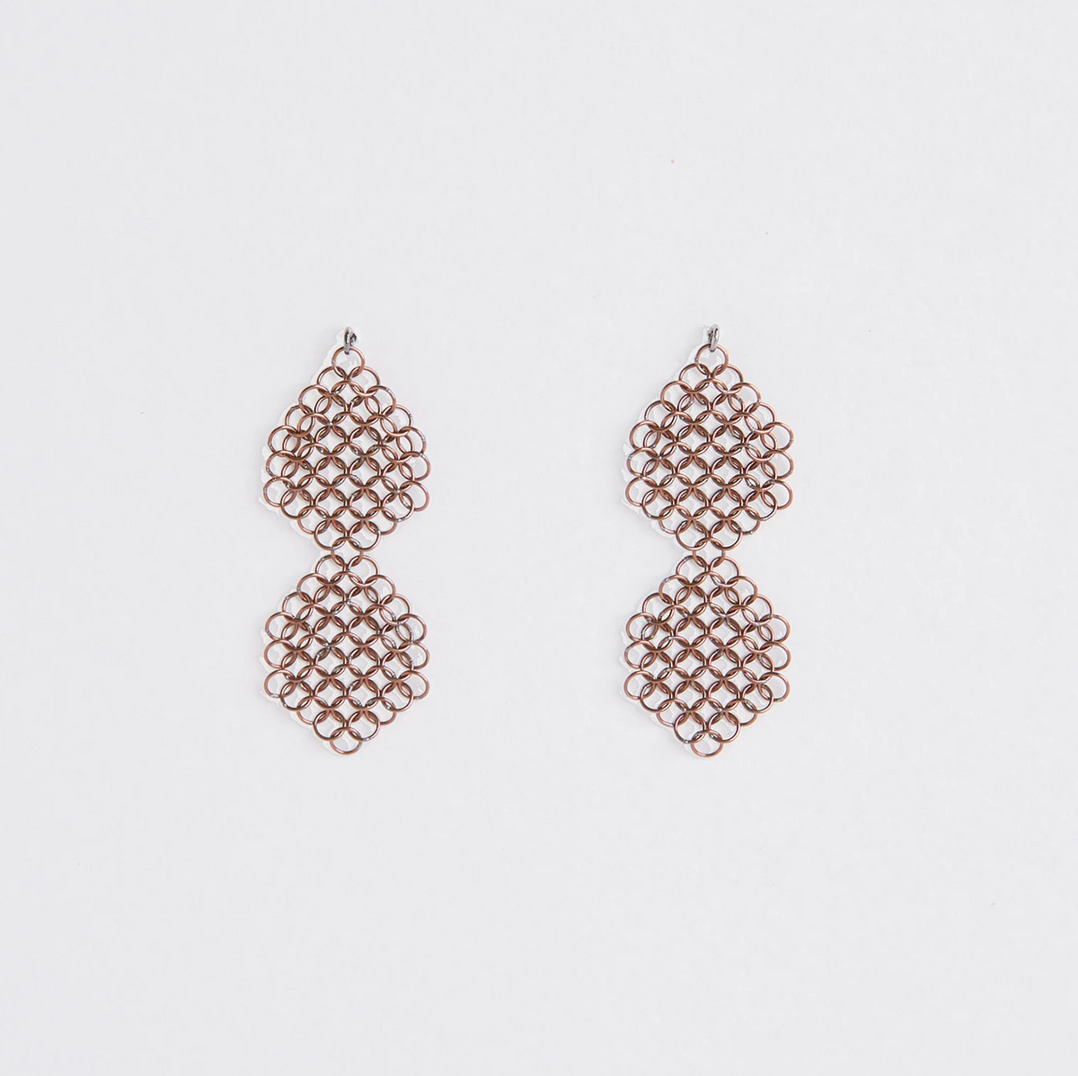Pascal Earrings ROS/BO-LIGHT