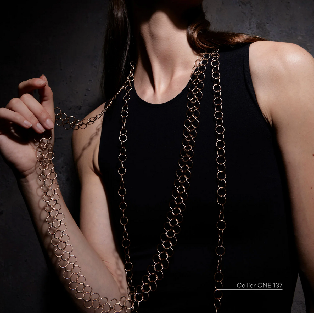 Pascal Necklace ONE-XL/C127-BR