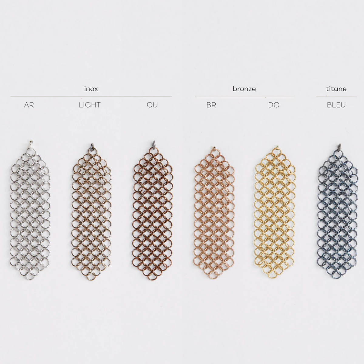 Pascal Earrings BAS/BO05-AR-CLIP