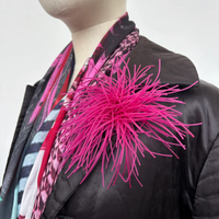 Fuschia Spike Brooch