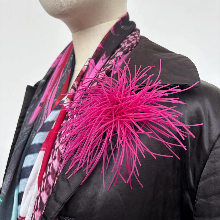 Fuschia Spike Brooch