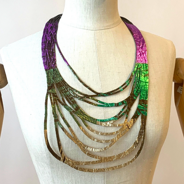 Green/Gold/Violet Long