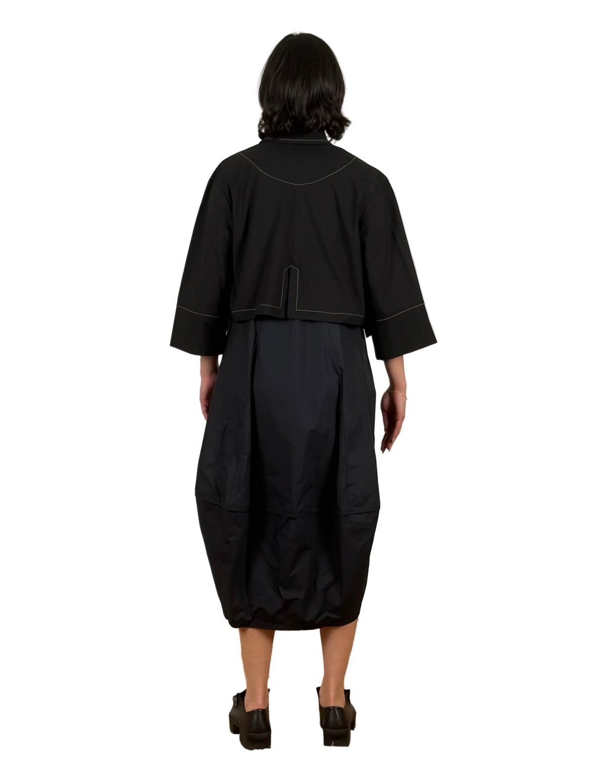 Shacket Misool Black Stitched