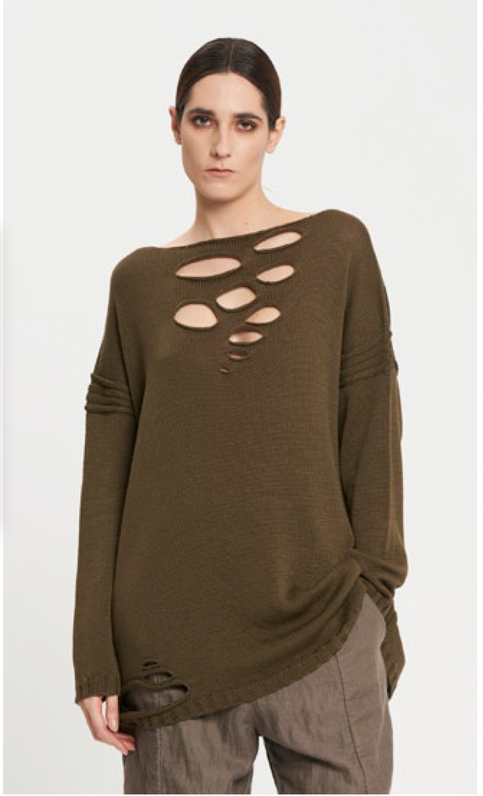 Maglia Knit Pullover Swamp