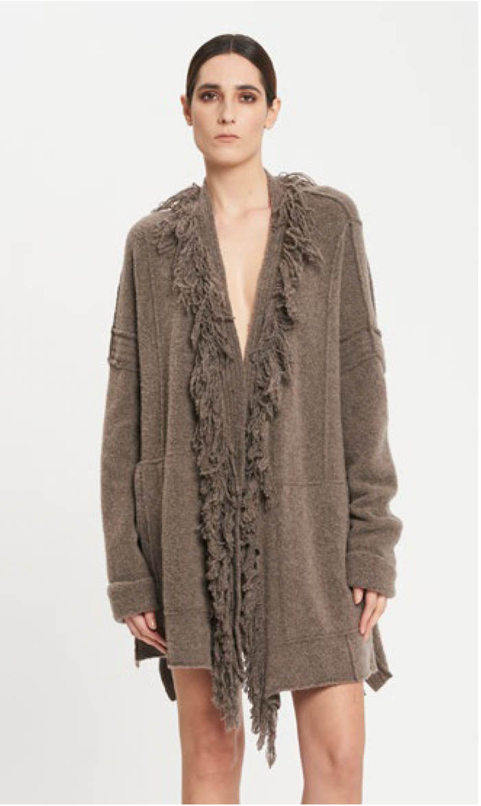 Knit Cardigan Gin