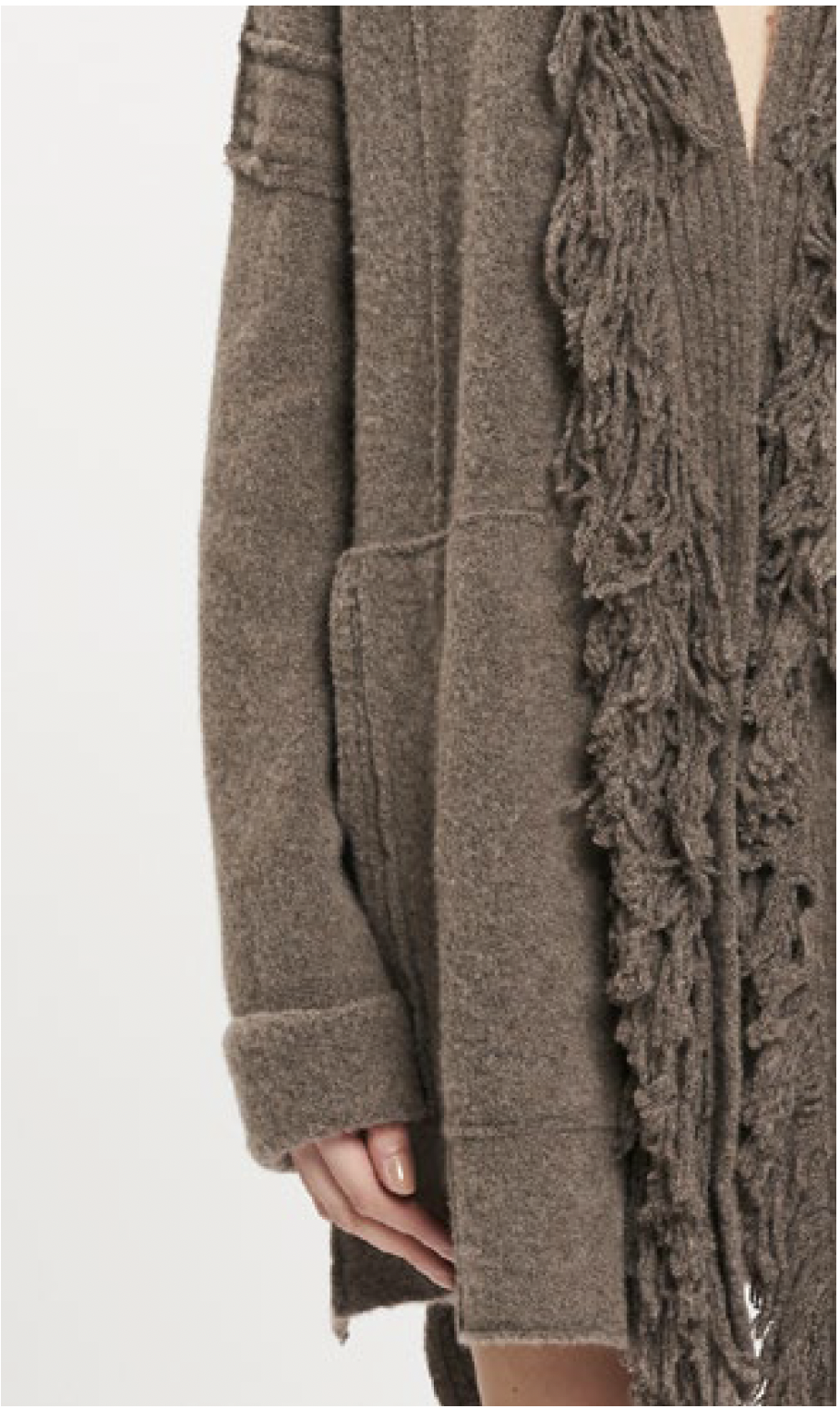 Knit Cardigan Gin