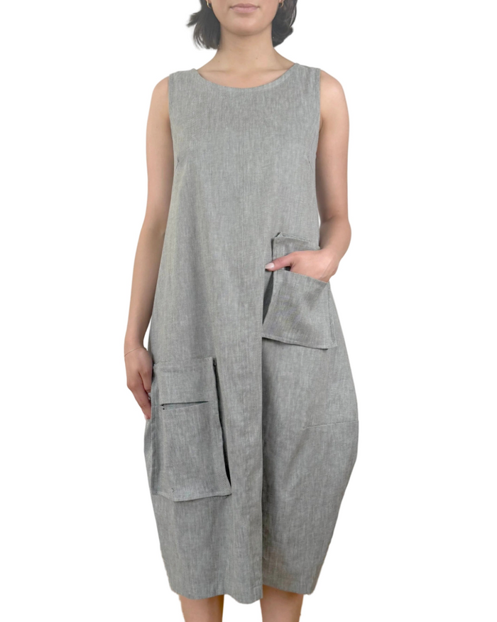 Letterbop Olive Dress