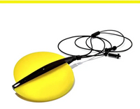 ALF acrylic pendant necklace -Canary Yellow