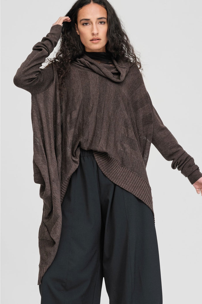 Spaced Oblique - Chocolate