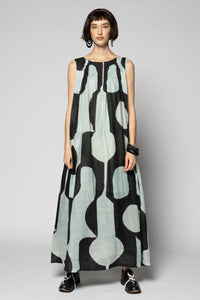 Sumika Black Pin Dress