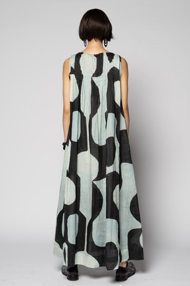 Sumika Black Pin Dress