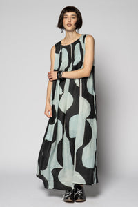 Sumika Black Pin Dress