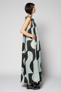 Sumika Black Pin Dress