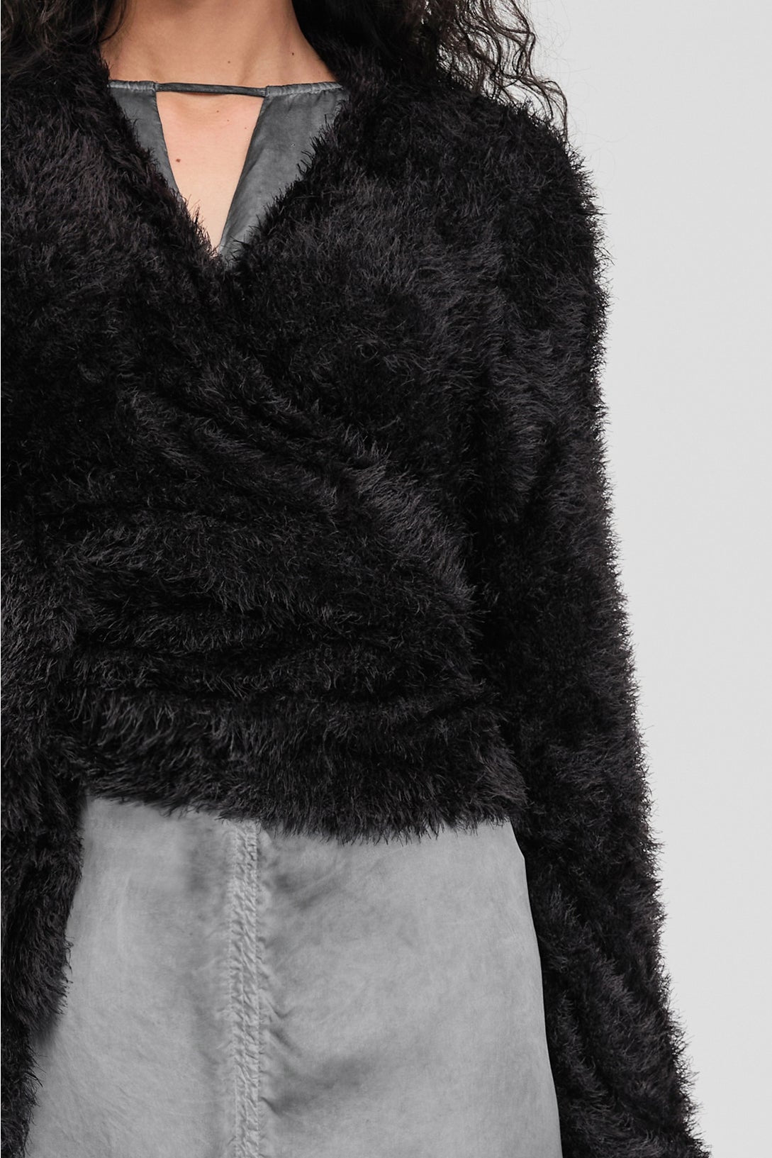 Sweep Cardigan Black