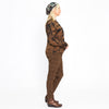 RBW24-3441119 Fitted Blazer in Bronze Print