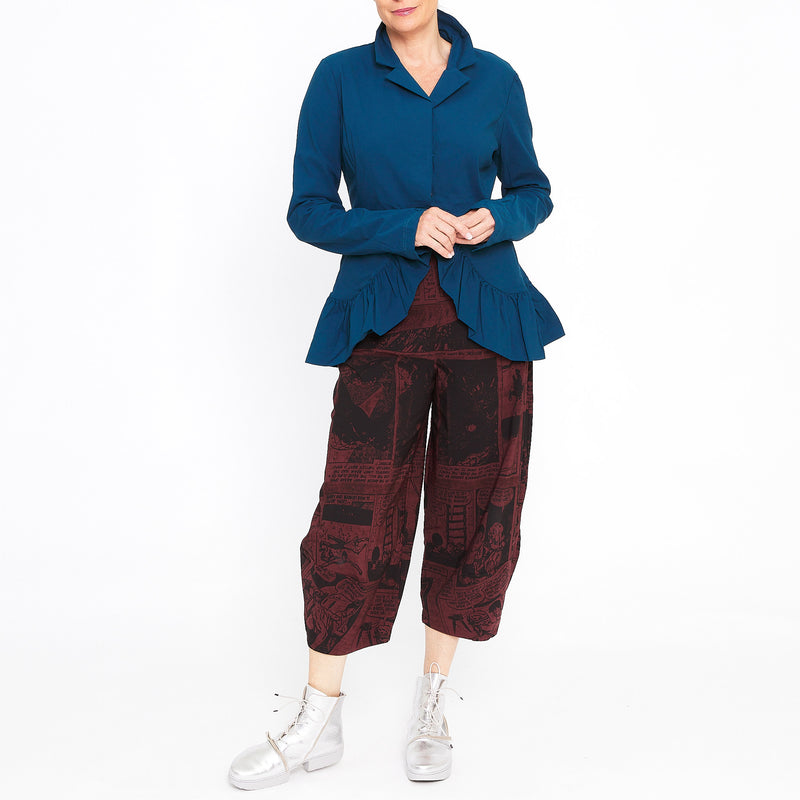 RBW24-3440112 Balloon Pant in Wood Print