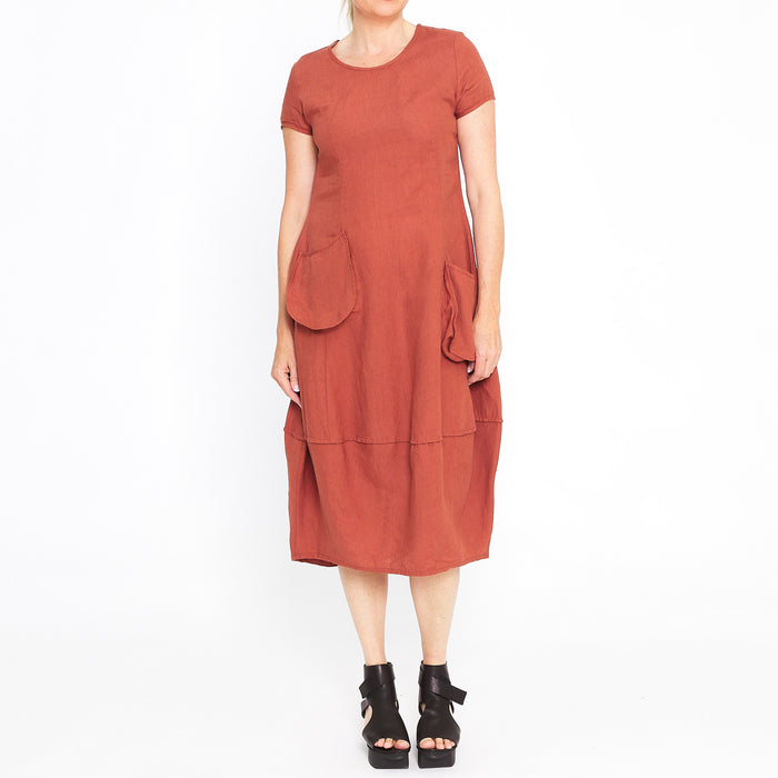 Polly Pockets Rust Dress