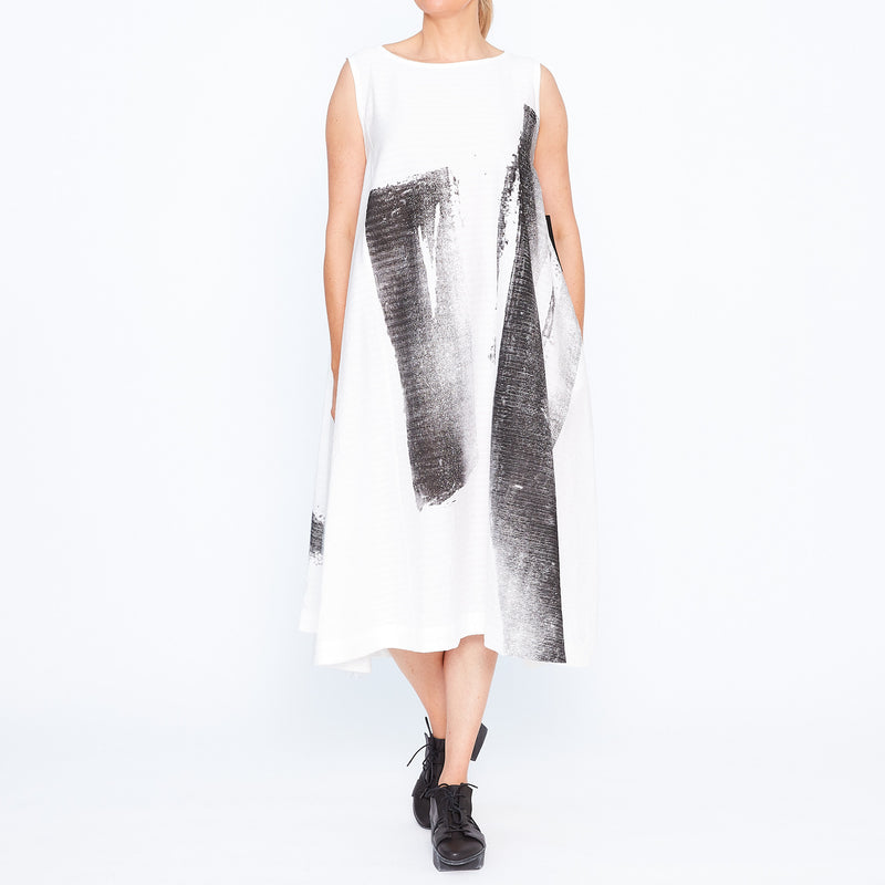 MU231630 - Print Dress in White