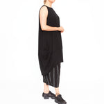 MU231631 - Fold Dress in Black