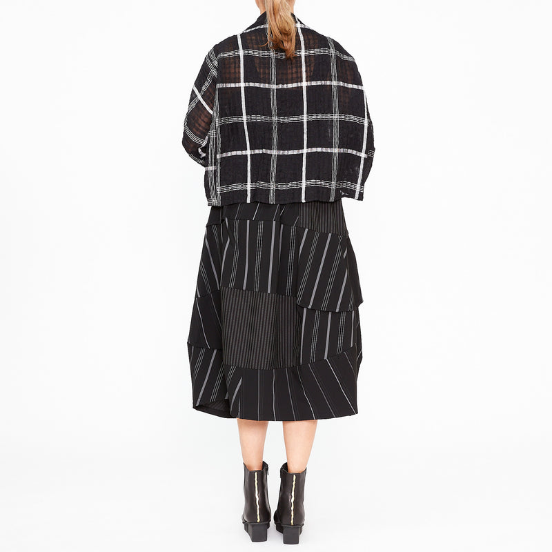 MU231676 - Bell Skirt in Multi Stripe