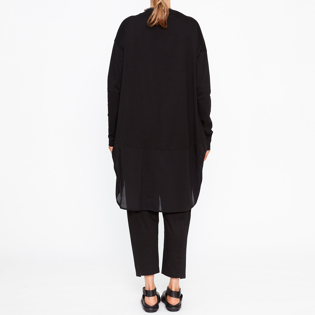 MU231633 Black Long sleeved Tunic