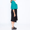 LB23-325 Crop Jacket in Emerald