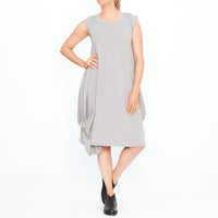 LB23-833 Jersey Dress in Cement