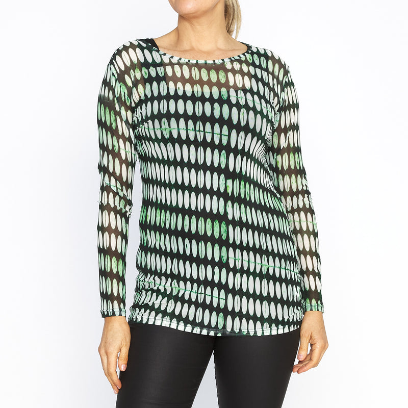 Mints Mesh Top