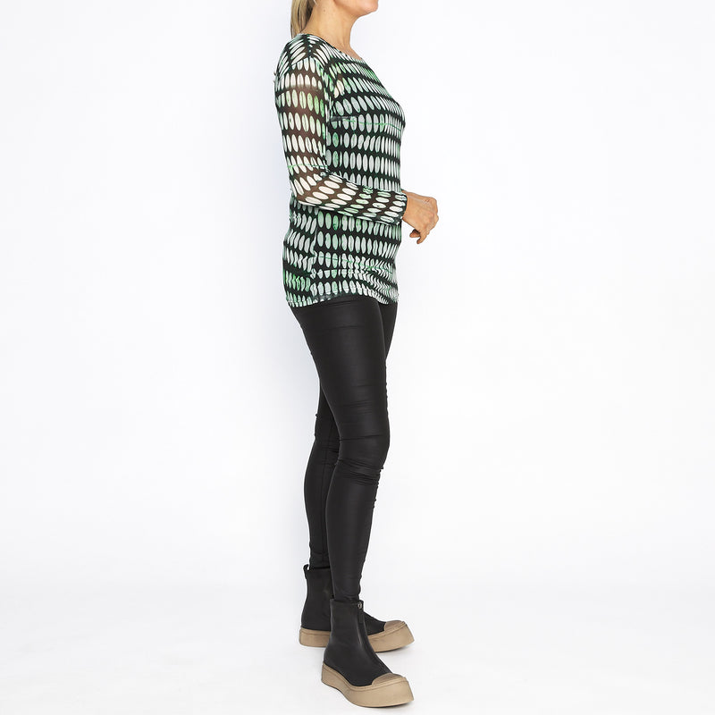 Mints Mesh Top