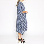 Summer Denim Stripe Dress