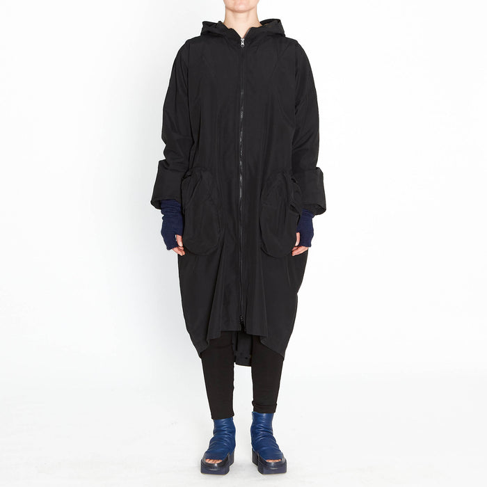 Black Singing in the Rain Coat