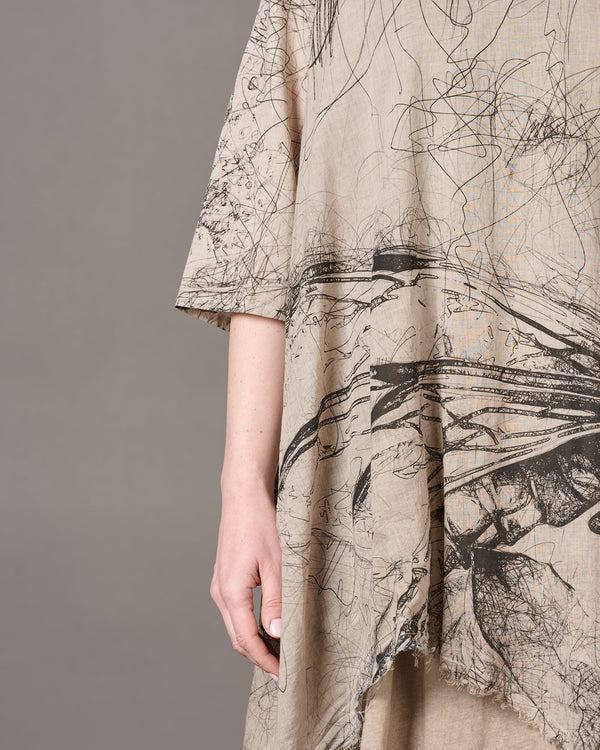 Tisla Tunic Dress Sand