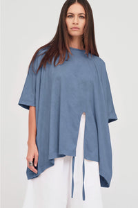 Tied Faction Tee Indigo Indigo