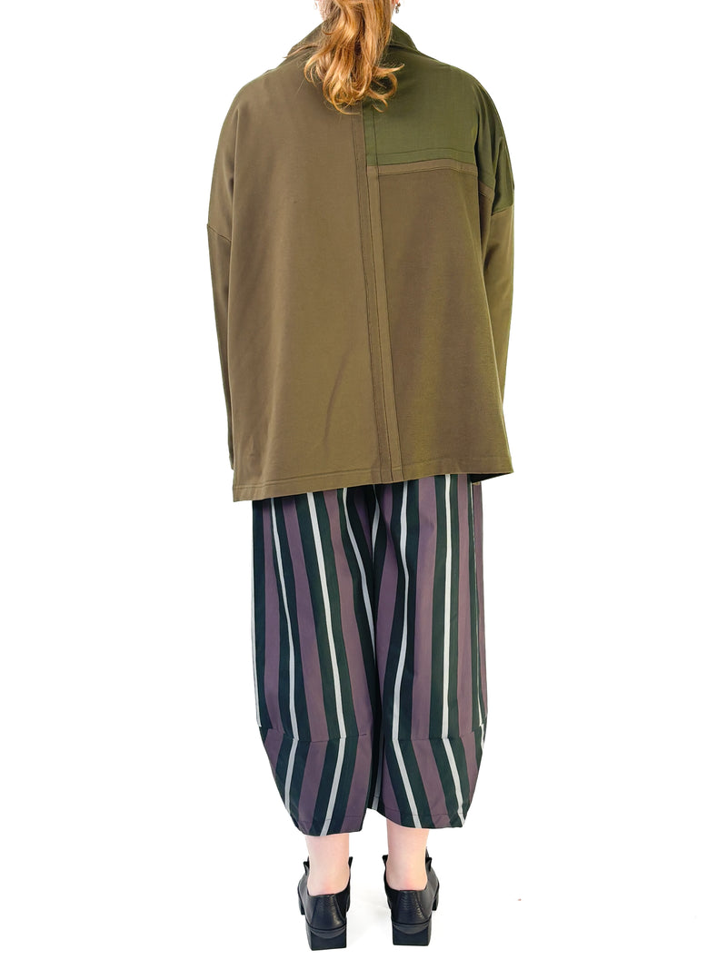 Juno Khaki Top