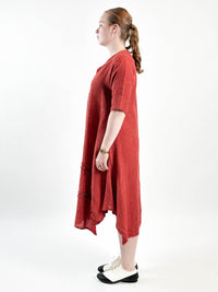 Lucille Orange Cherry Dress