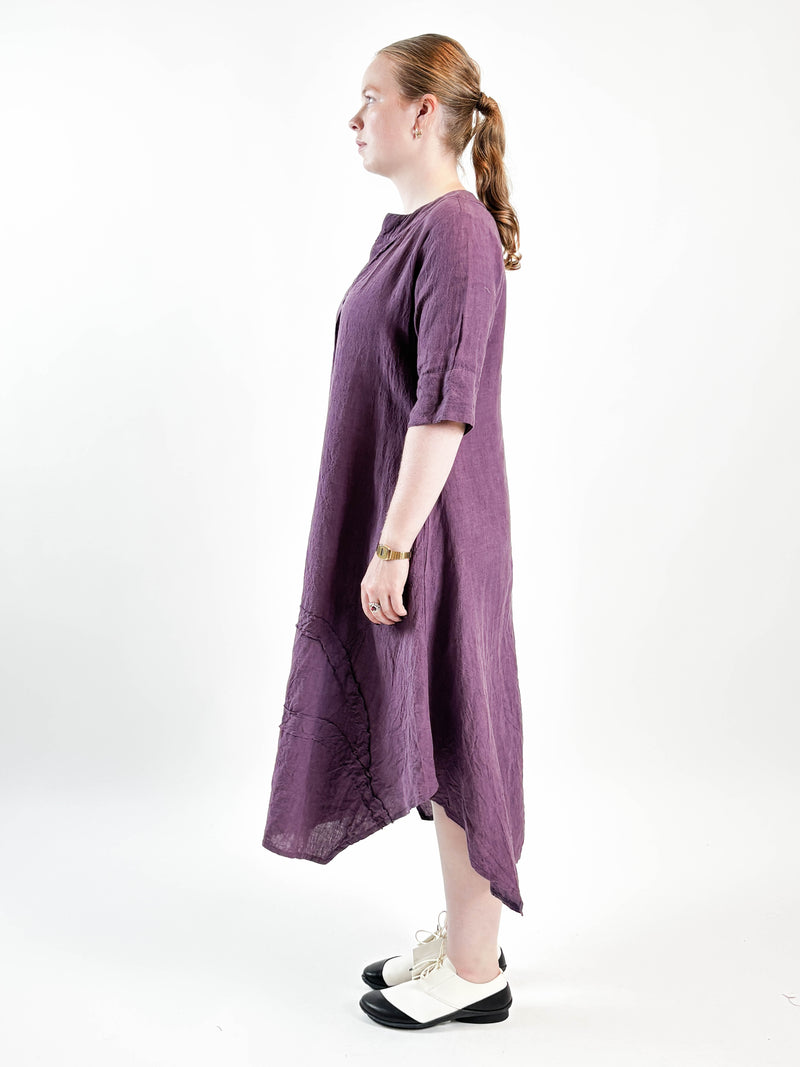 Lucille Grape Dress