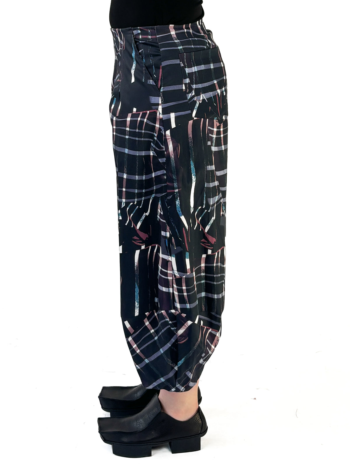 Nova Purple Check Pant