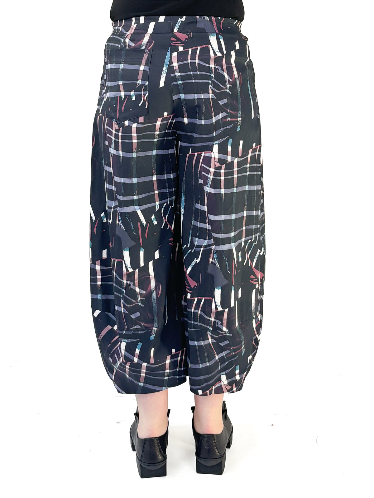 Nova Purple Check Pant